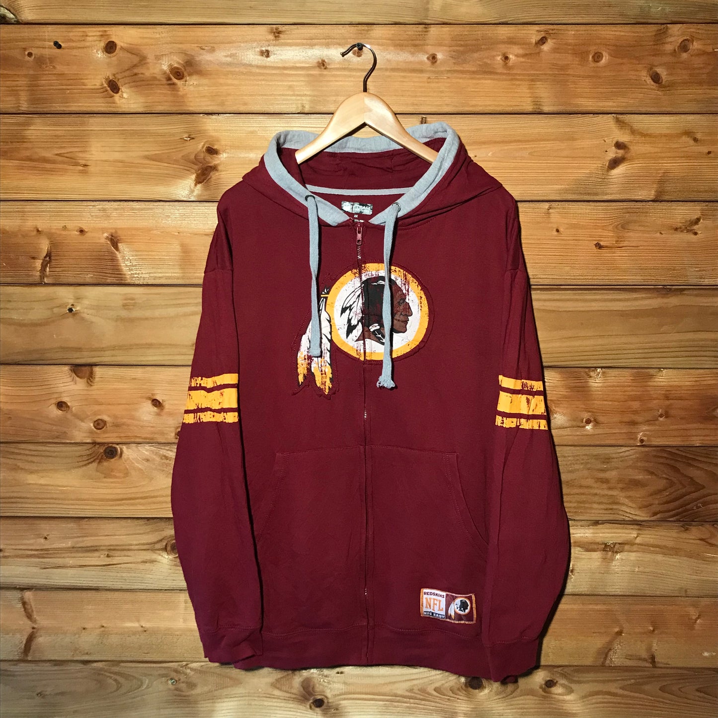 NFL Team Washington Redskins zip up hoodie