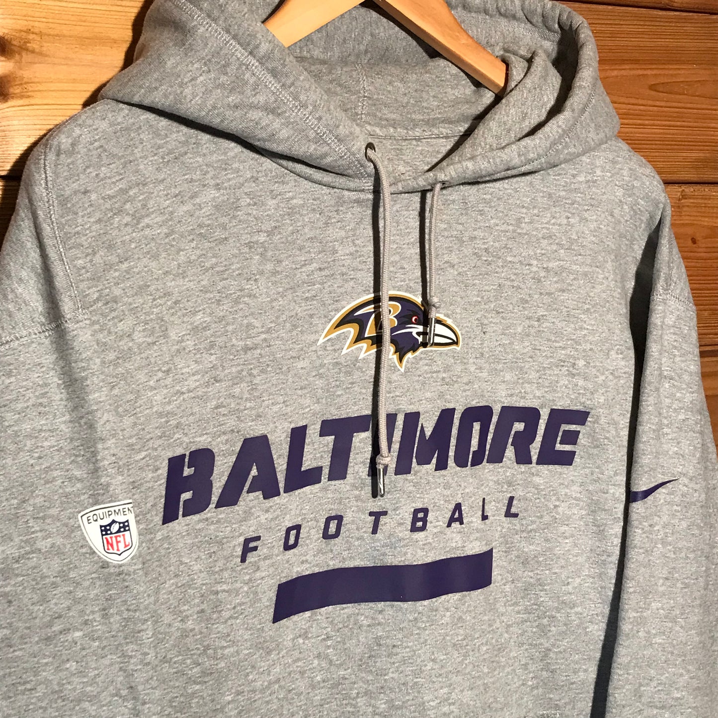 Nike NFL Baltimore Ravens Football Spellout hoodie