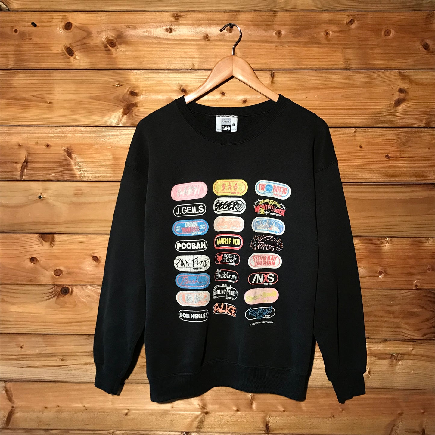 1991 101WRIF Rock Radio 20th Anniversary sweatshirt