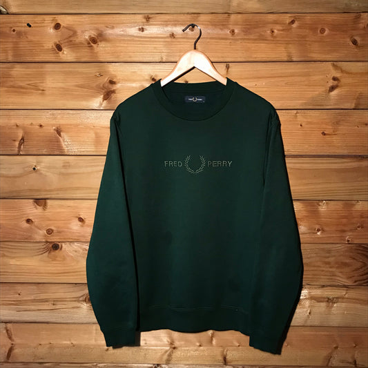 Fred Perry Tonal Spellout sweatshirt