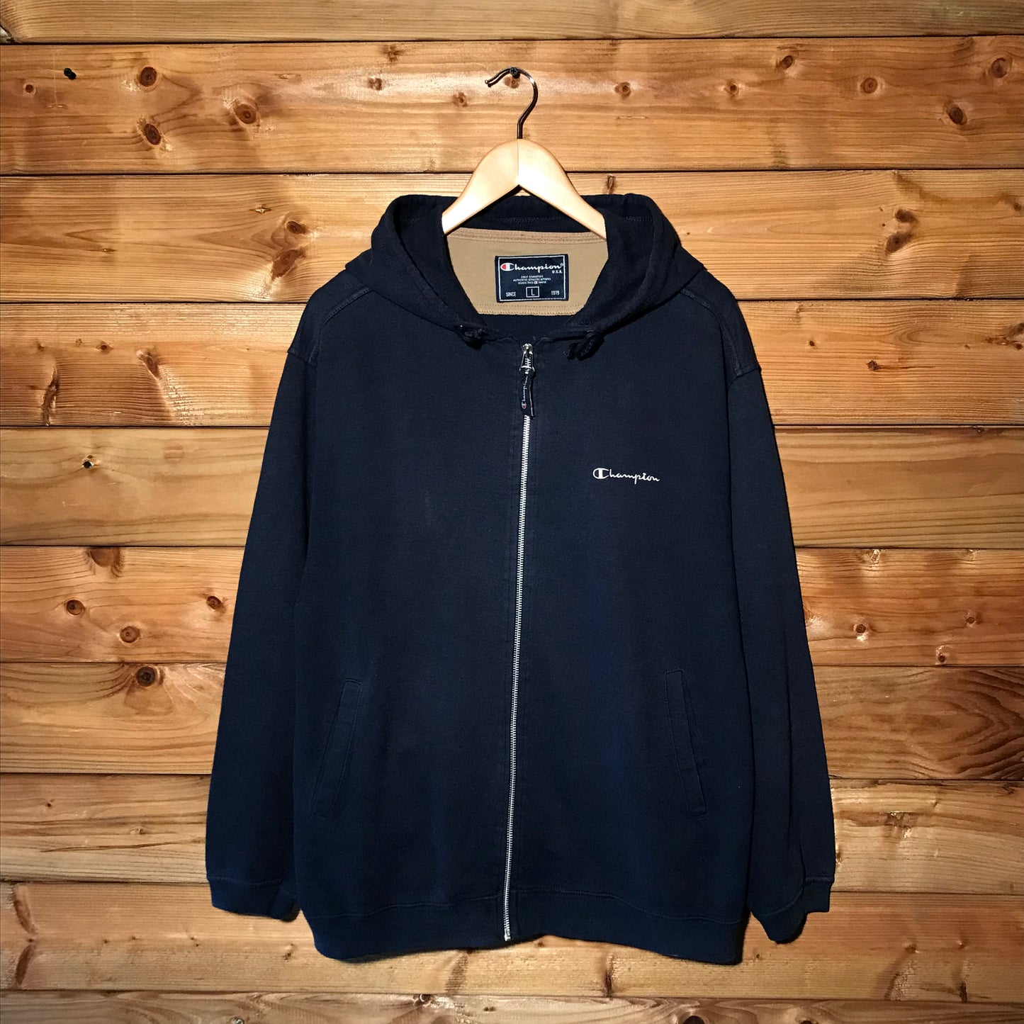 Champion essentials zip up hoodie