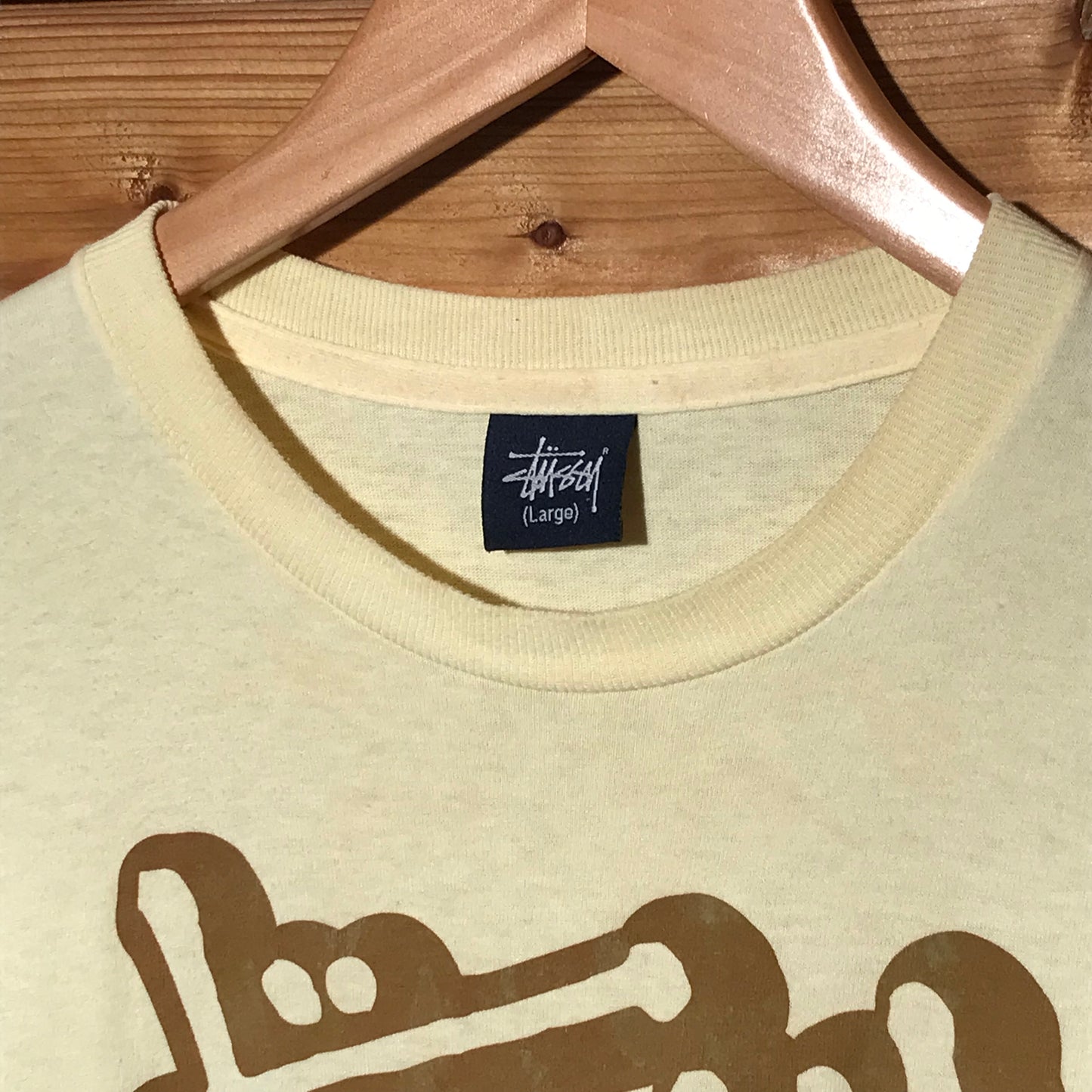 Stüssy Script Spellout t shirt