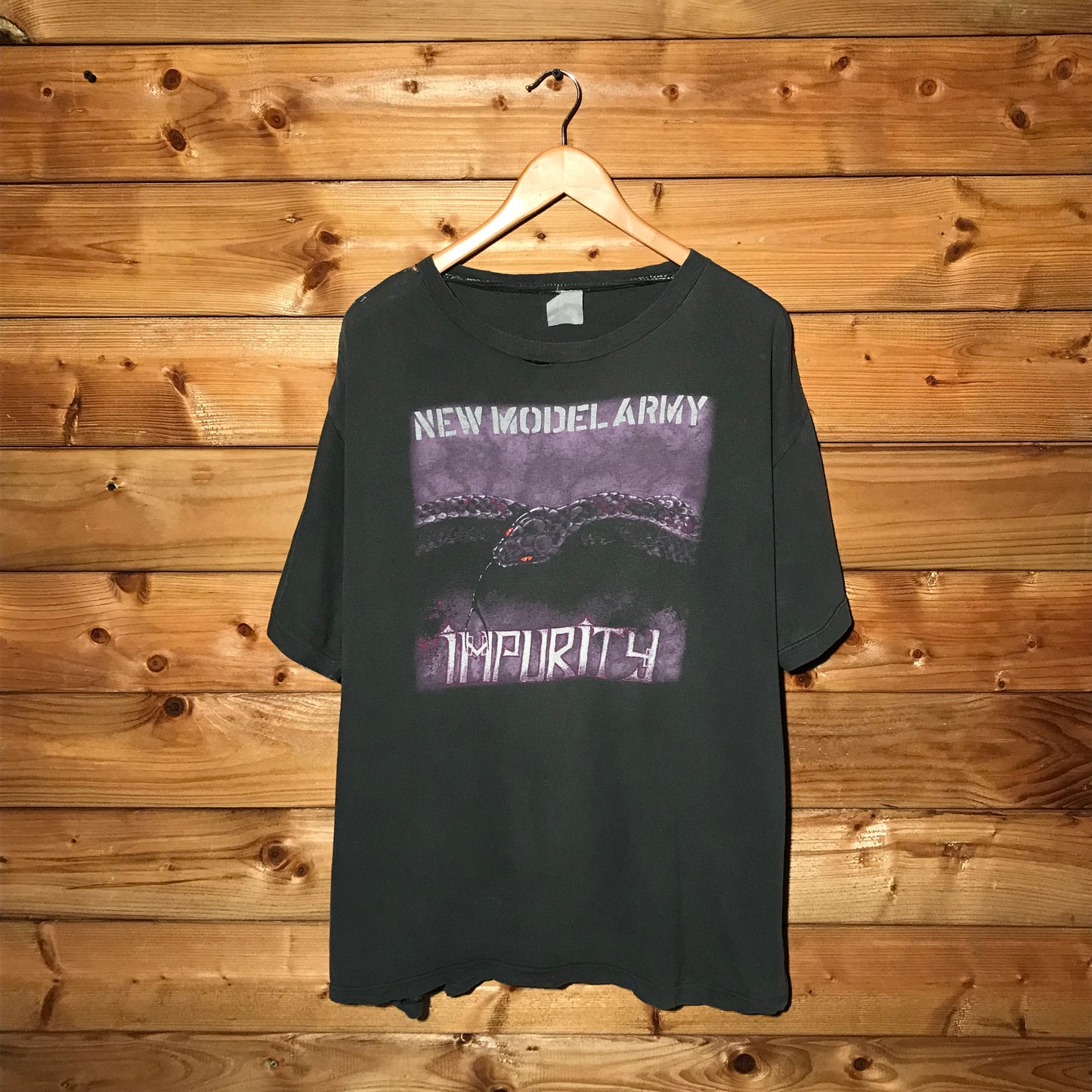 1991 New Model Army Impurity Tour t shirt