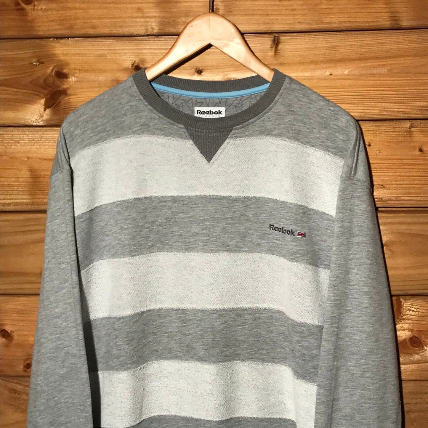 Reebok Block Striped sweatshirt