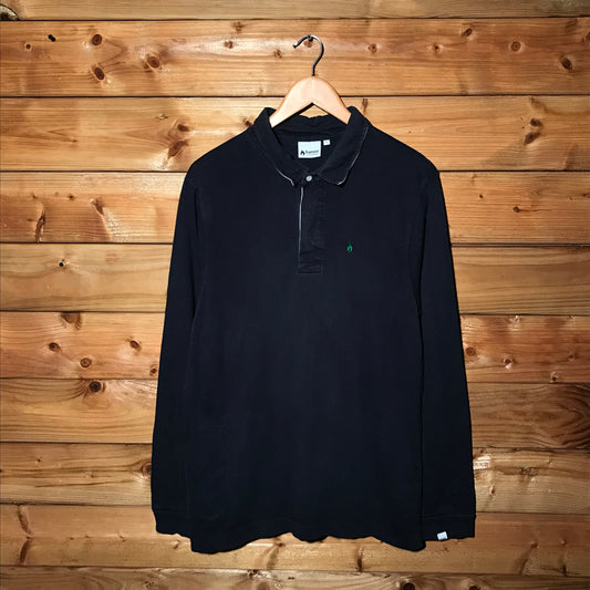 Hanon long sleeve polo t shirt