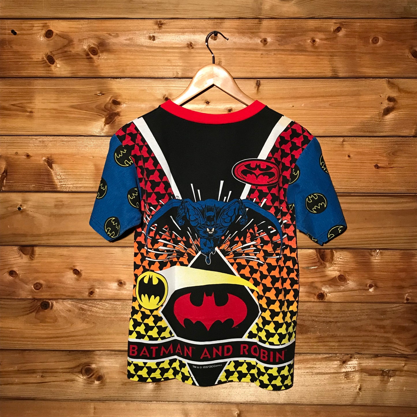 1997 Batman And Robin AOP t shirt