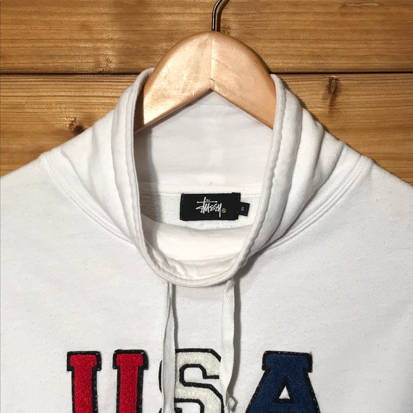 Stüssy USA collared sweatshirt