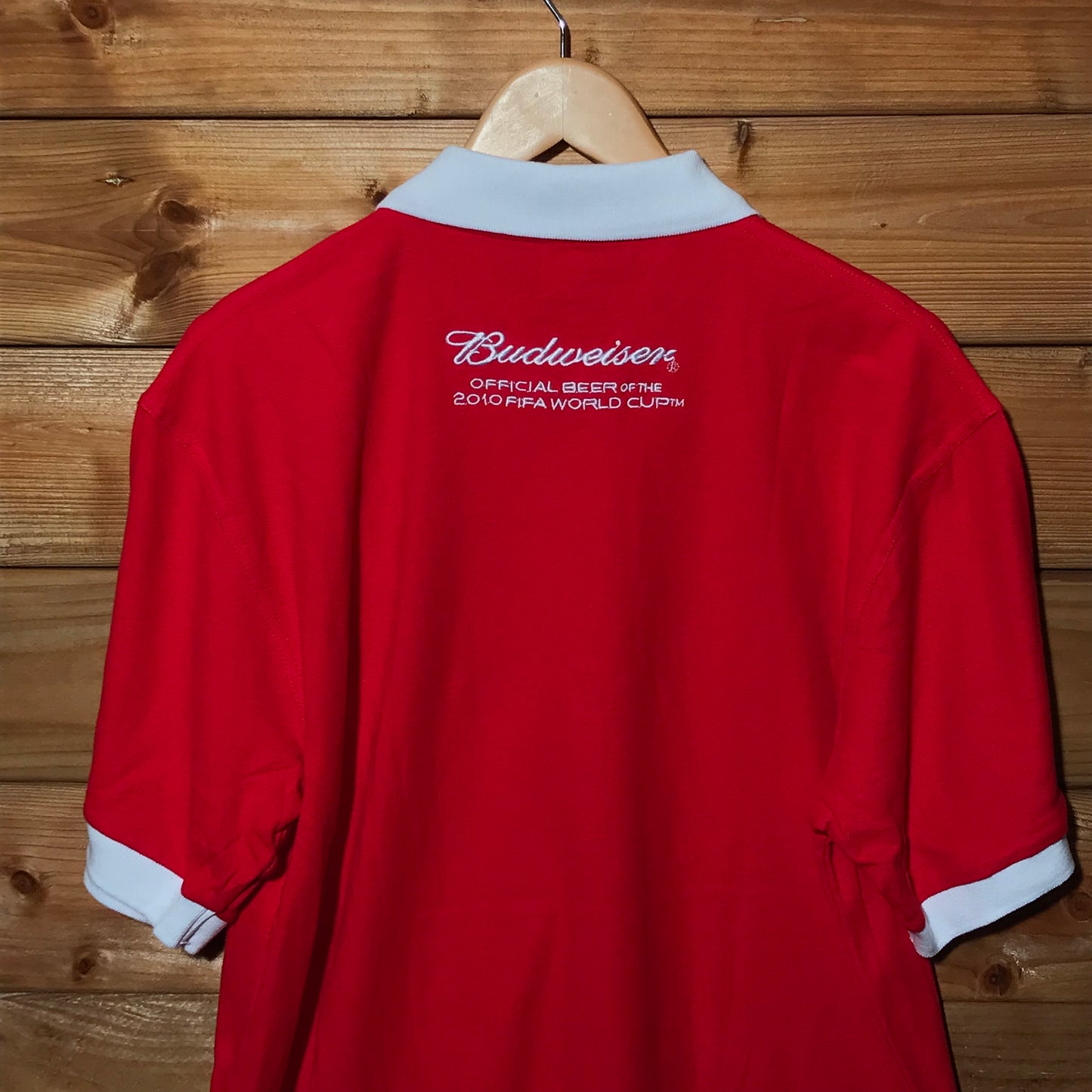 2010 Budweiser Fifa World Cup polo t shirt