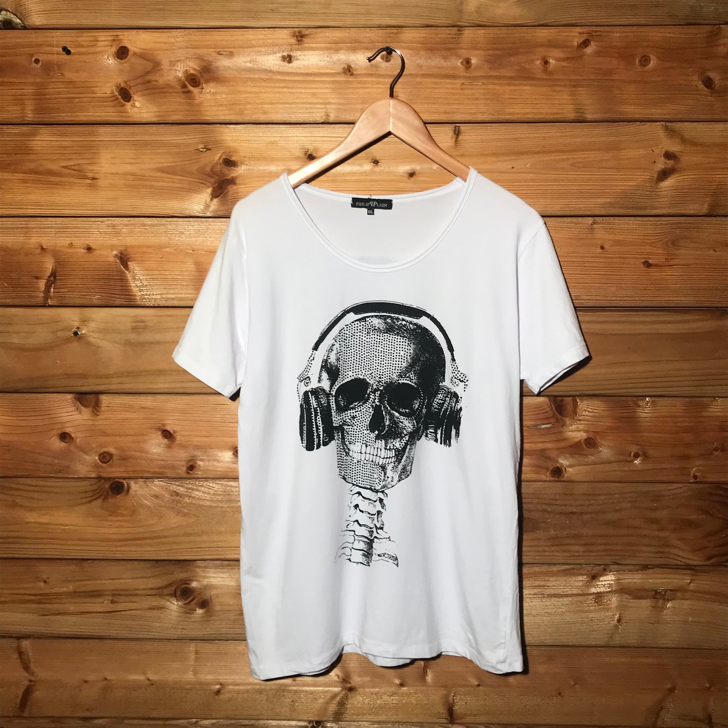 Philipp Plein Rhinestone Skull t shirt