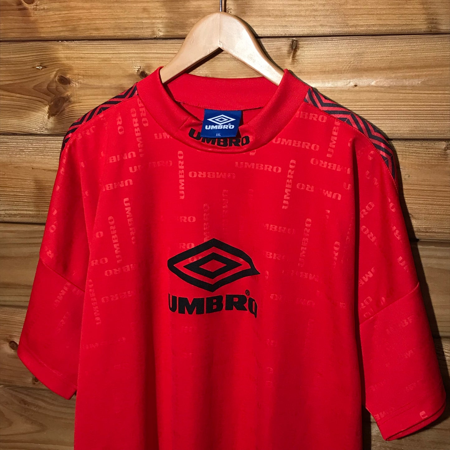 90s Umbro Tonal Repeat spellout t shirt