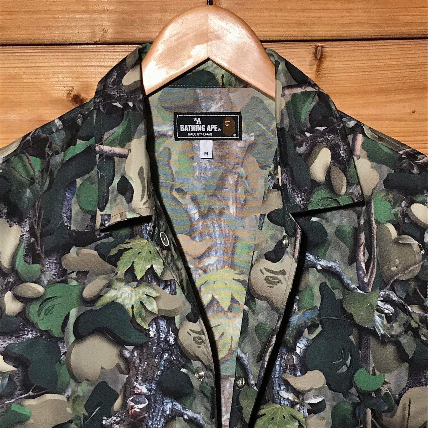 Bape, A Bathing Ape Village Camo jacket