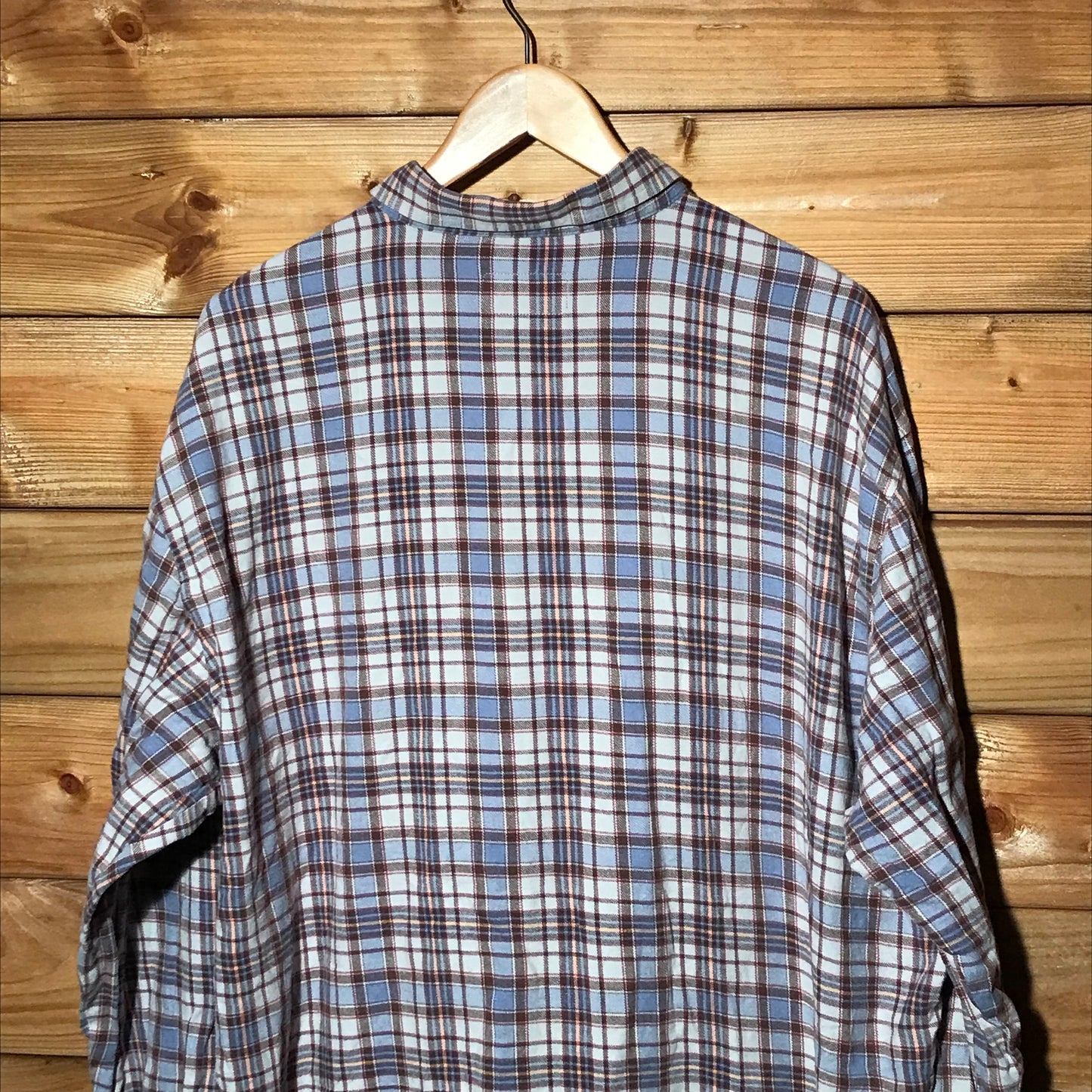 European Project Plaid button up overshirt