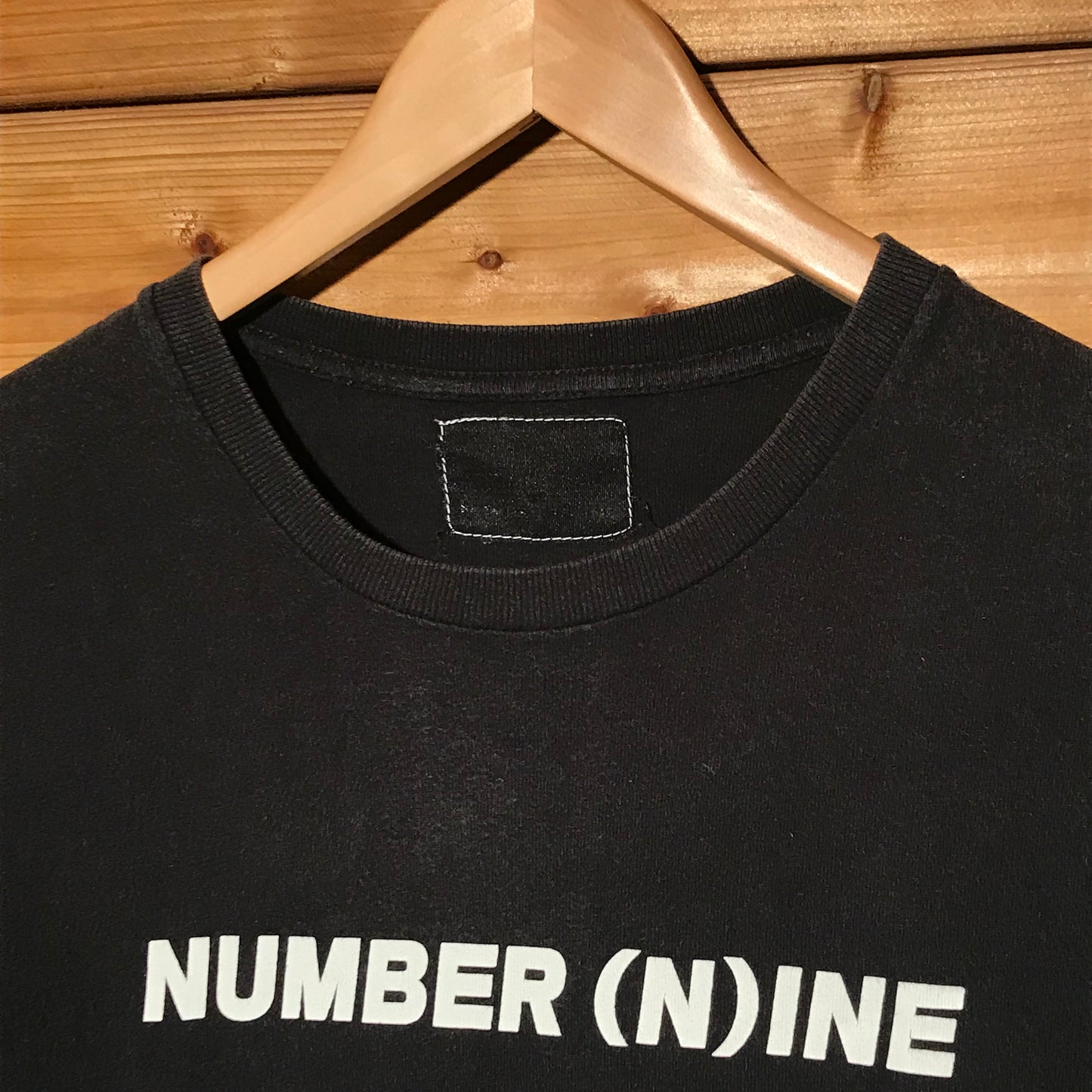 Number (N)ine Denim Spellout t shirt