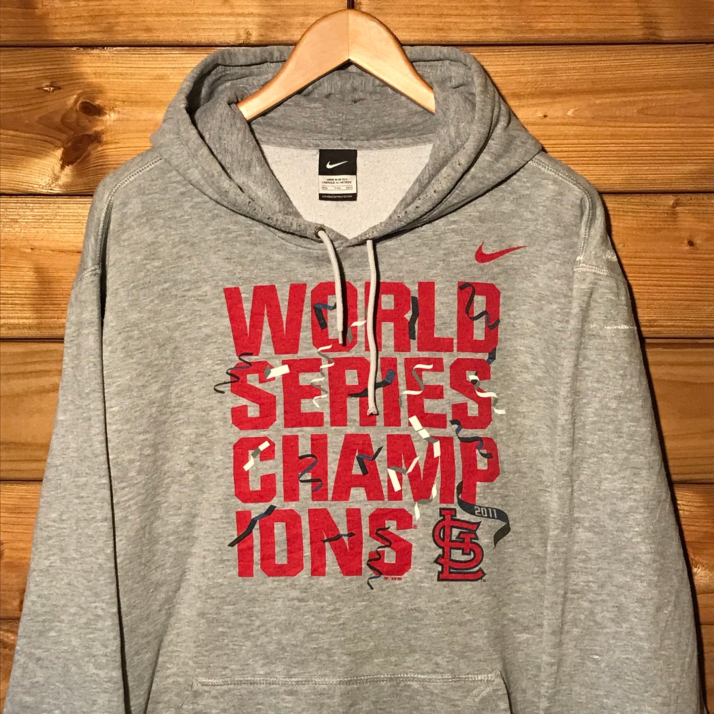 2011 Nike MLB World Series Champions hoodie