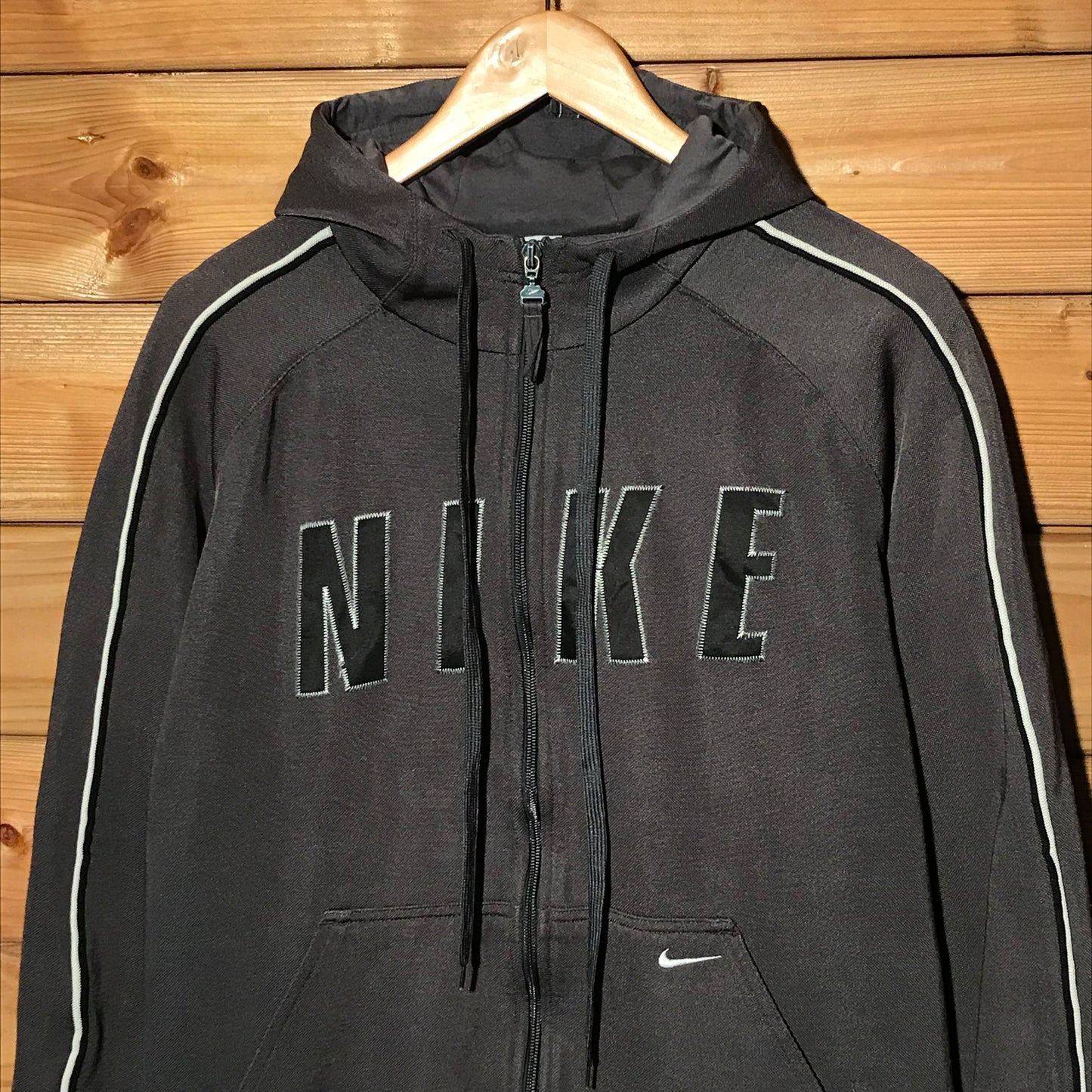 Nike Spellout Piping zip up hoodie