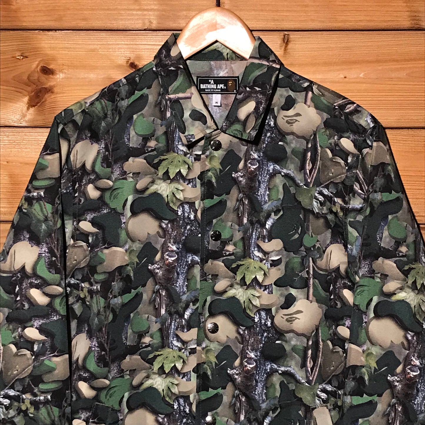 Bape, A Bathing Ape Village Camo jacket