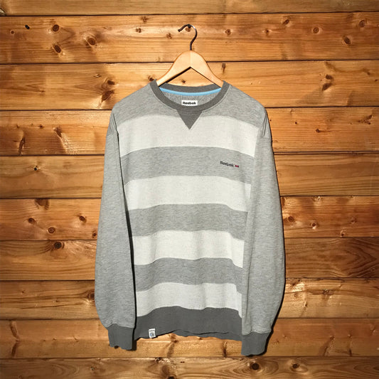 Reebok Block Striped sweatshirt