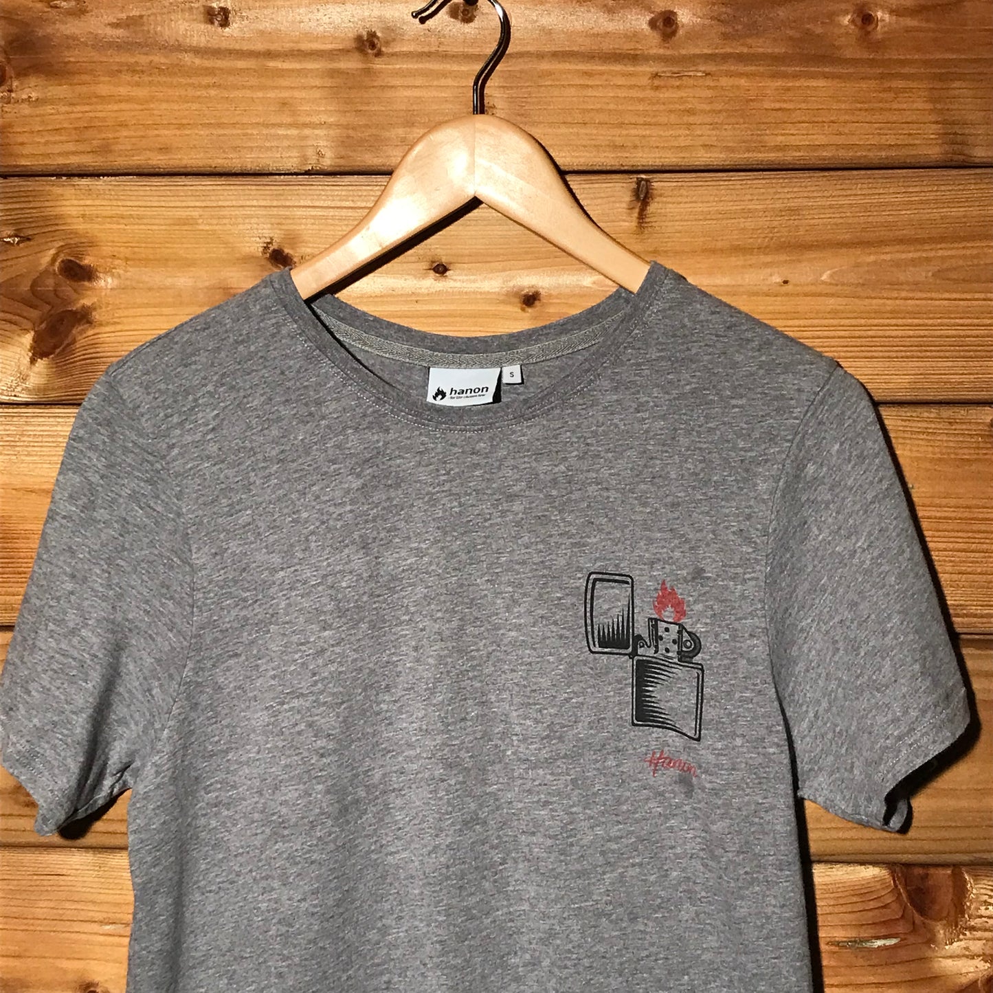 Hanon Zippo Lighter t shirt