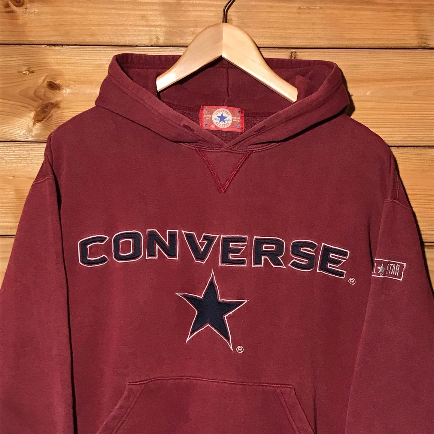 90s Converse All Star Spellout hoodie