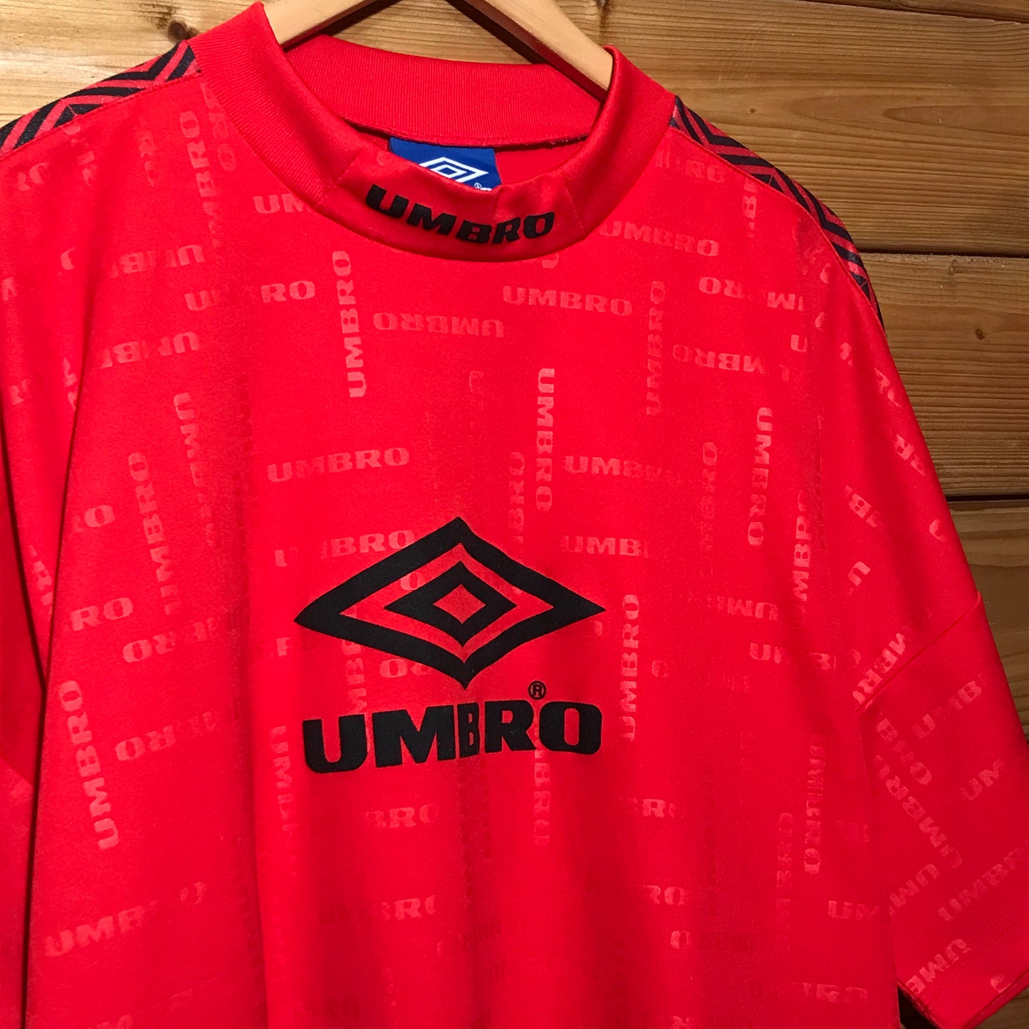 90s Umbro Tonal Repeat spellout t shirt