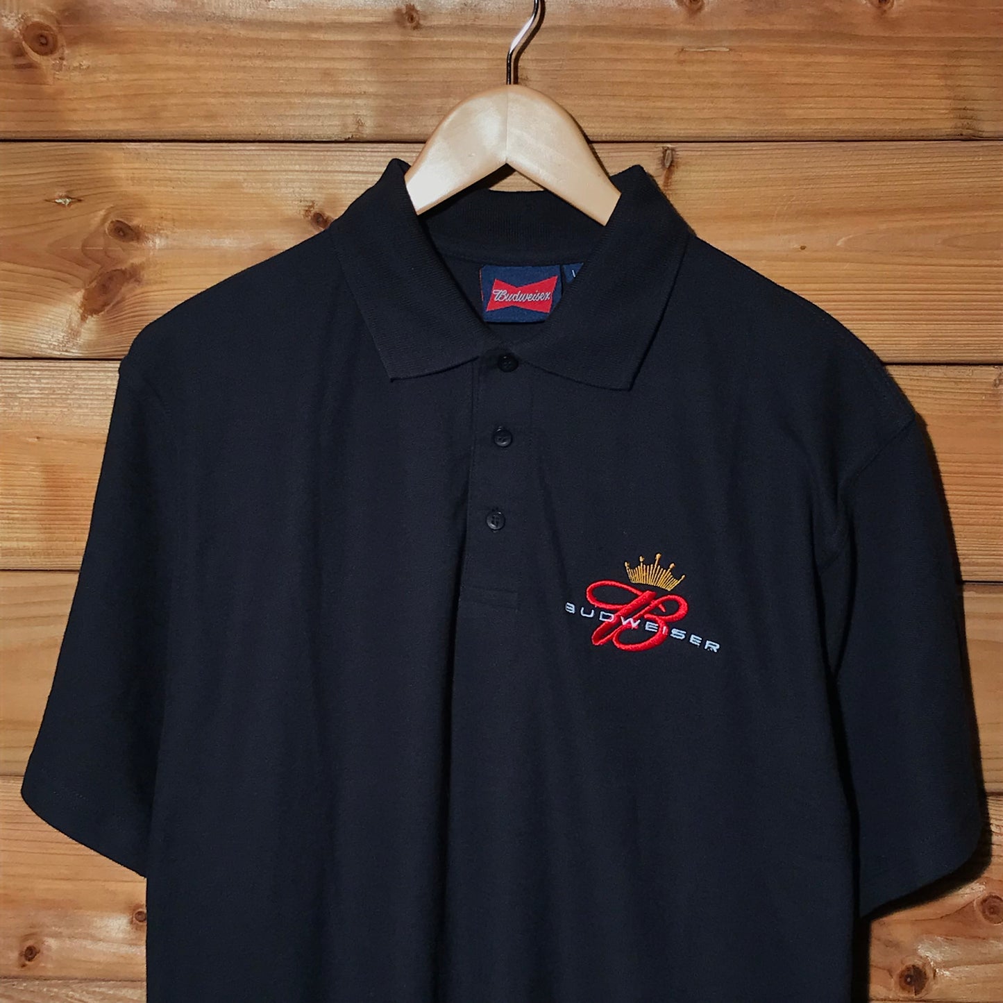 Budweiser Crown Promo polo t shirt