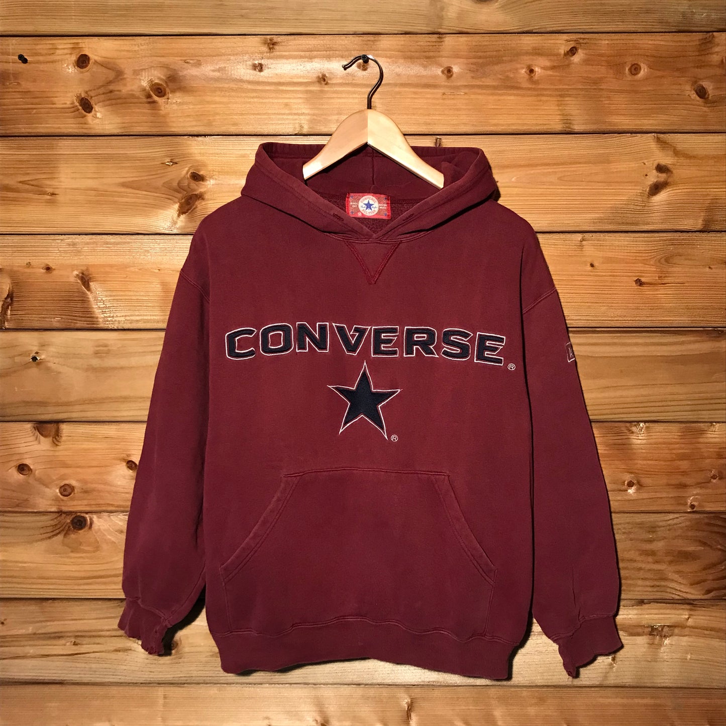 90s Converse All Star Spellout hoodie