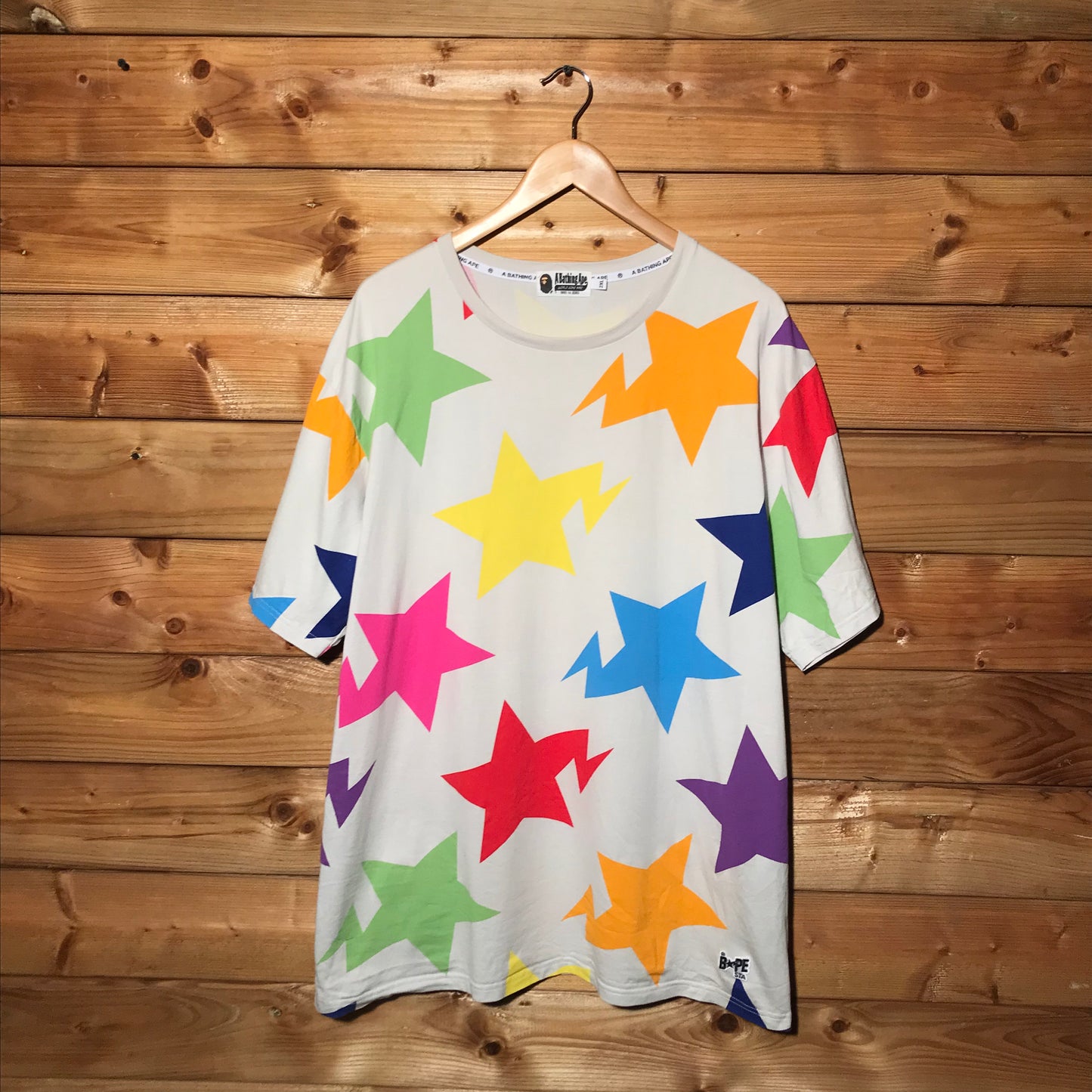 Bape, A Bathing Ape Star Print t shirt