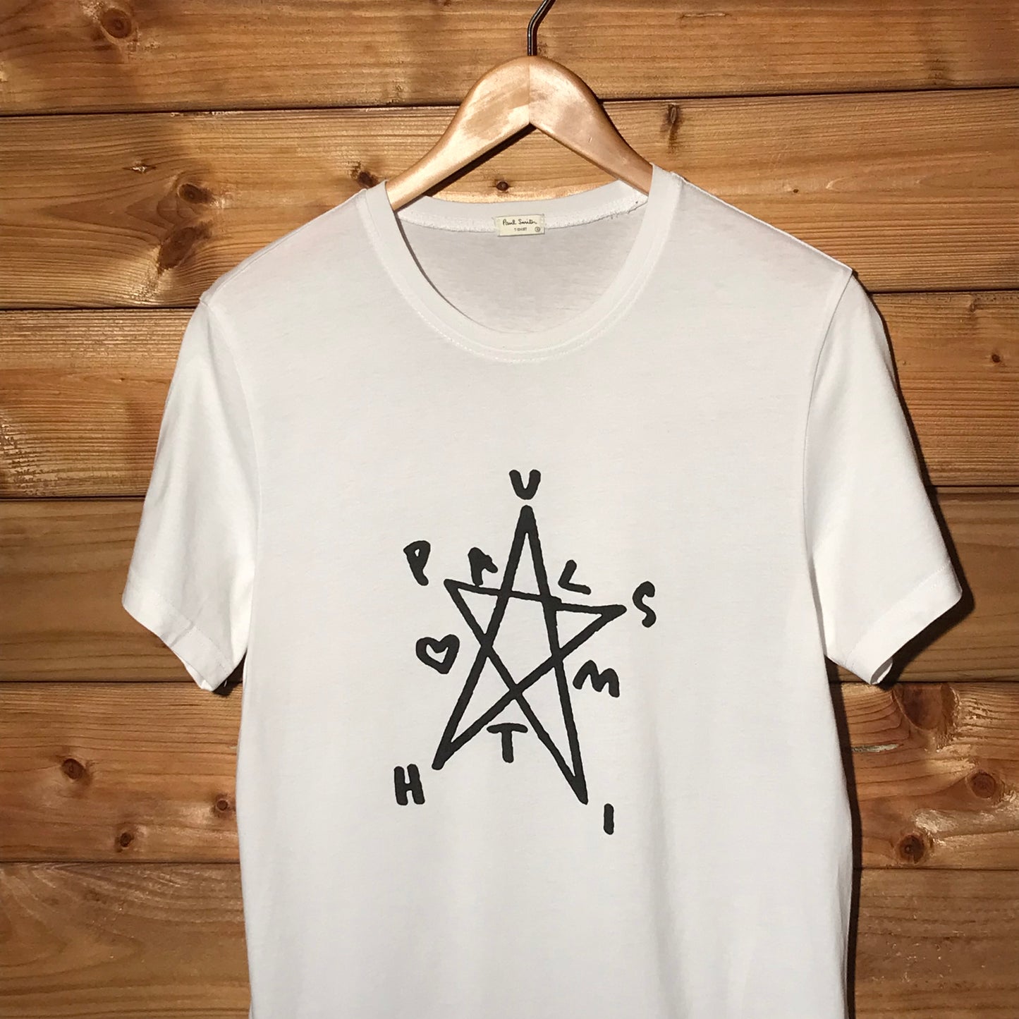 Paul Smith Star spellout t shirt