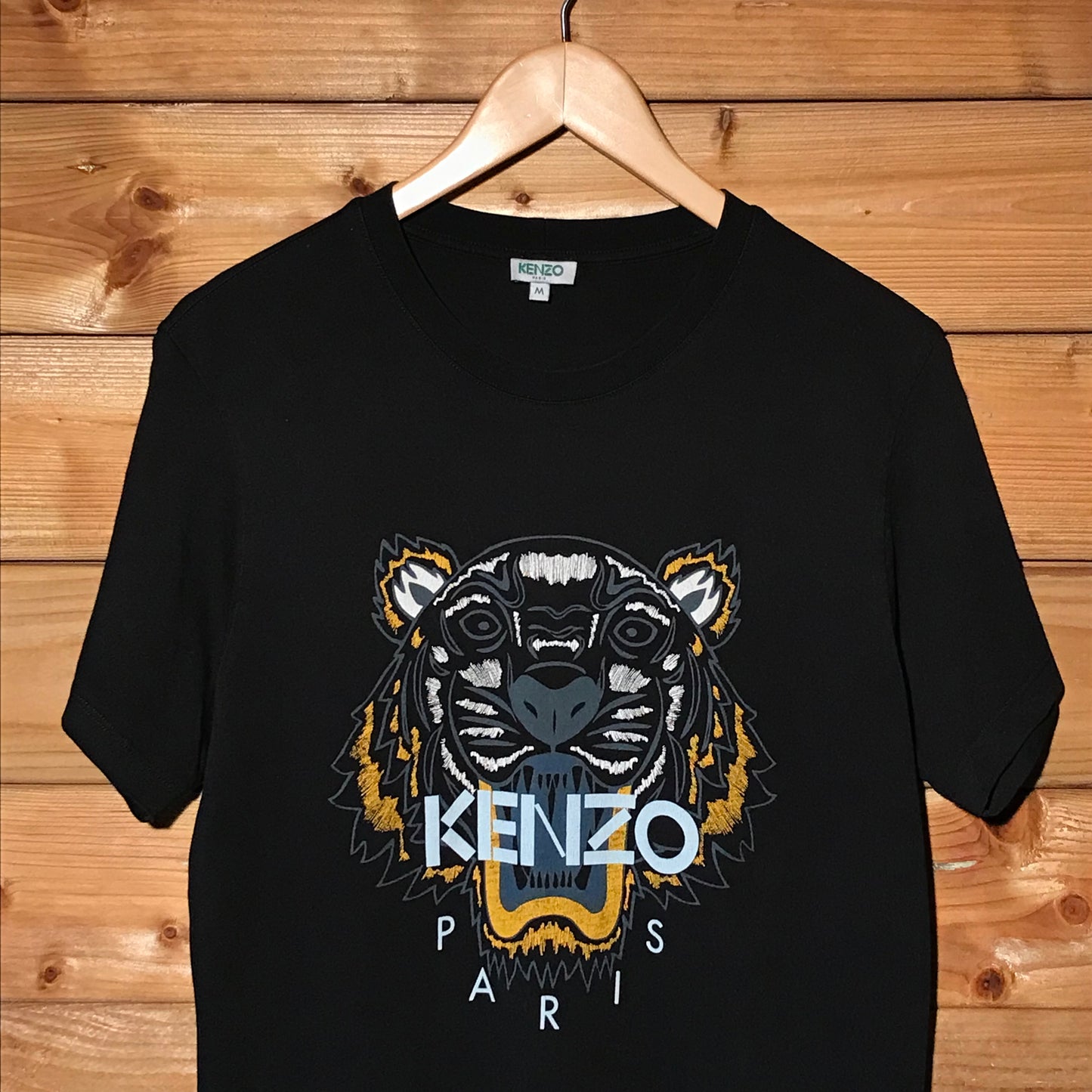 Kenzo Paris Tiger Spellout t shirt