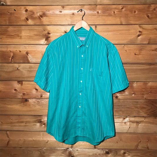 90s Yves Saint Laurent Striped button up shirt