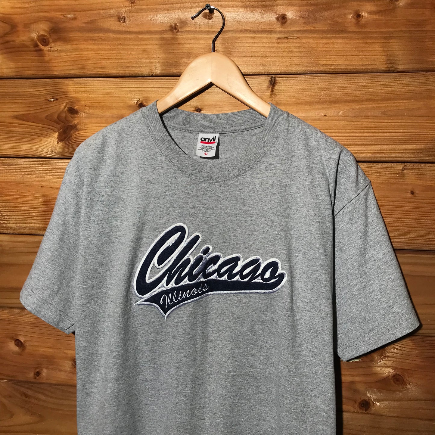 Chicago Illinois Script t shirt