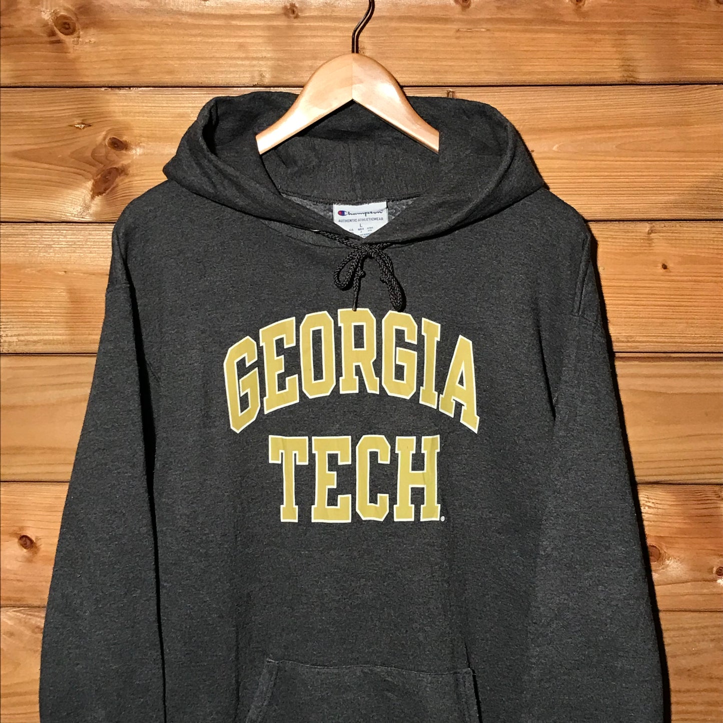 Champion Georgia Tech Arc Spellout hoodie