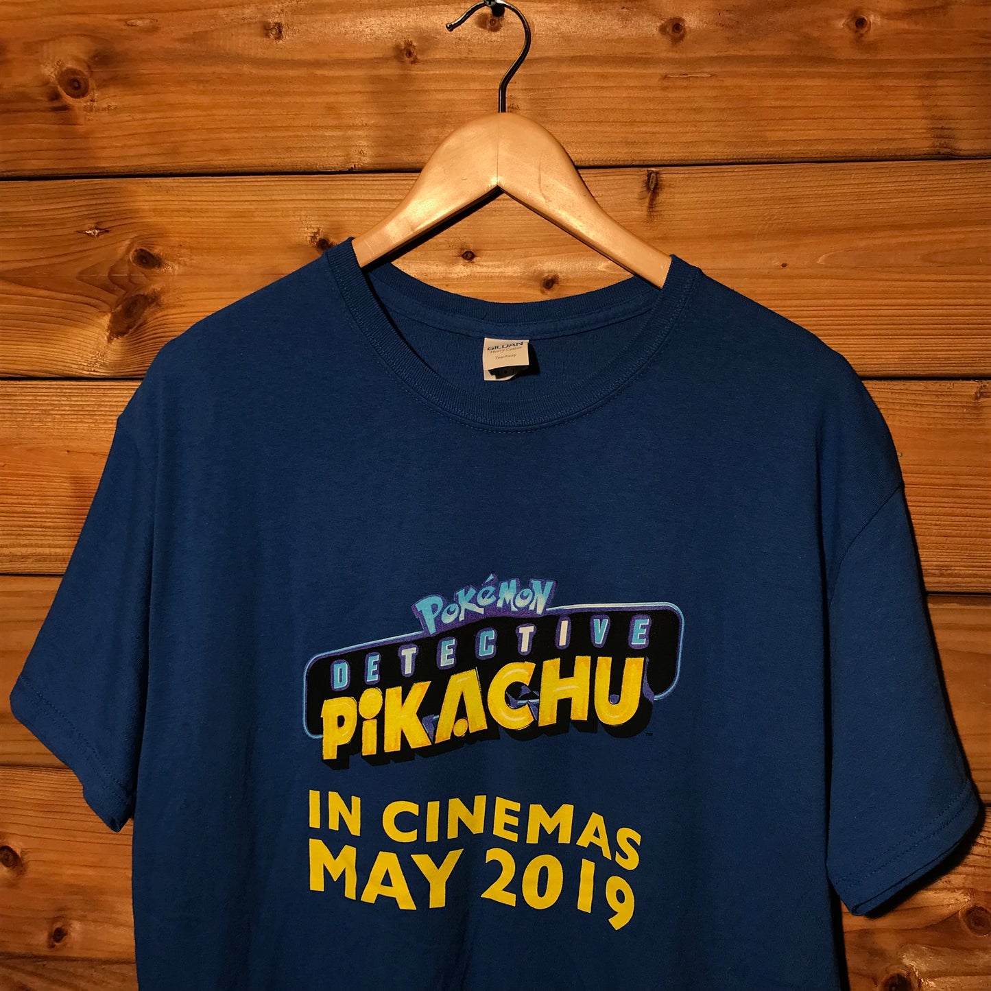 2019 Pokemon Detective Pikachu t shirt