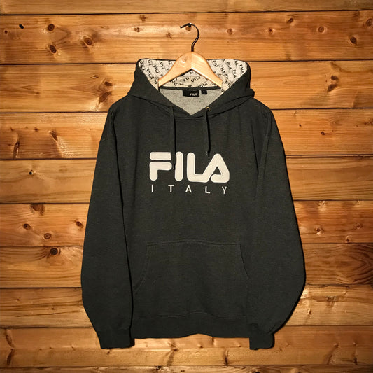 Fila Italy Spellout Hood Repeat hoodie