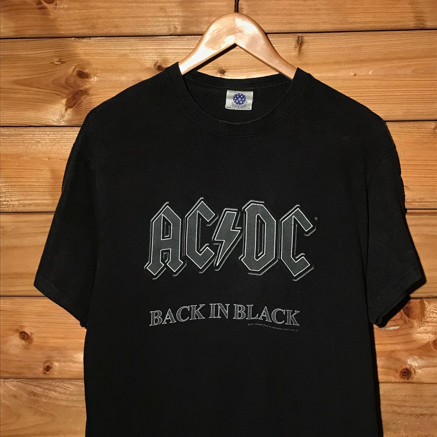 2004 AC/DC Back In Black t shirt