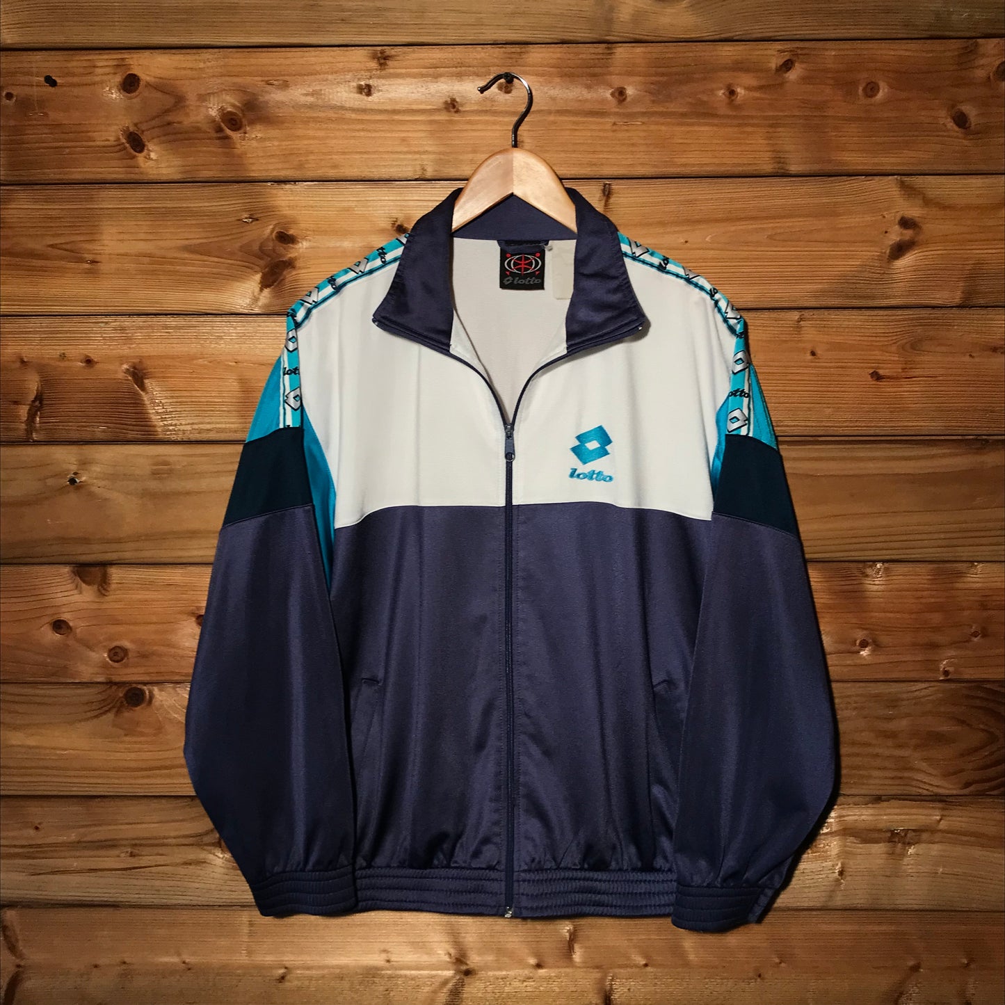 90s Lotto Taped track jacket