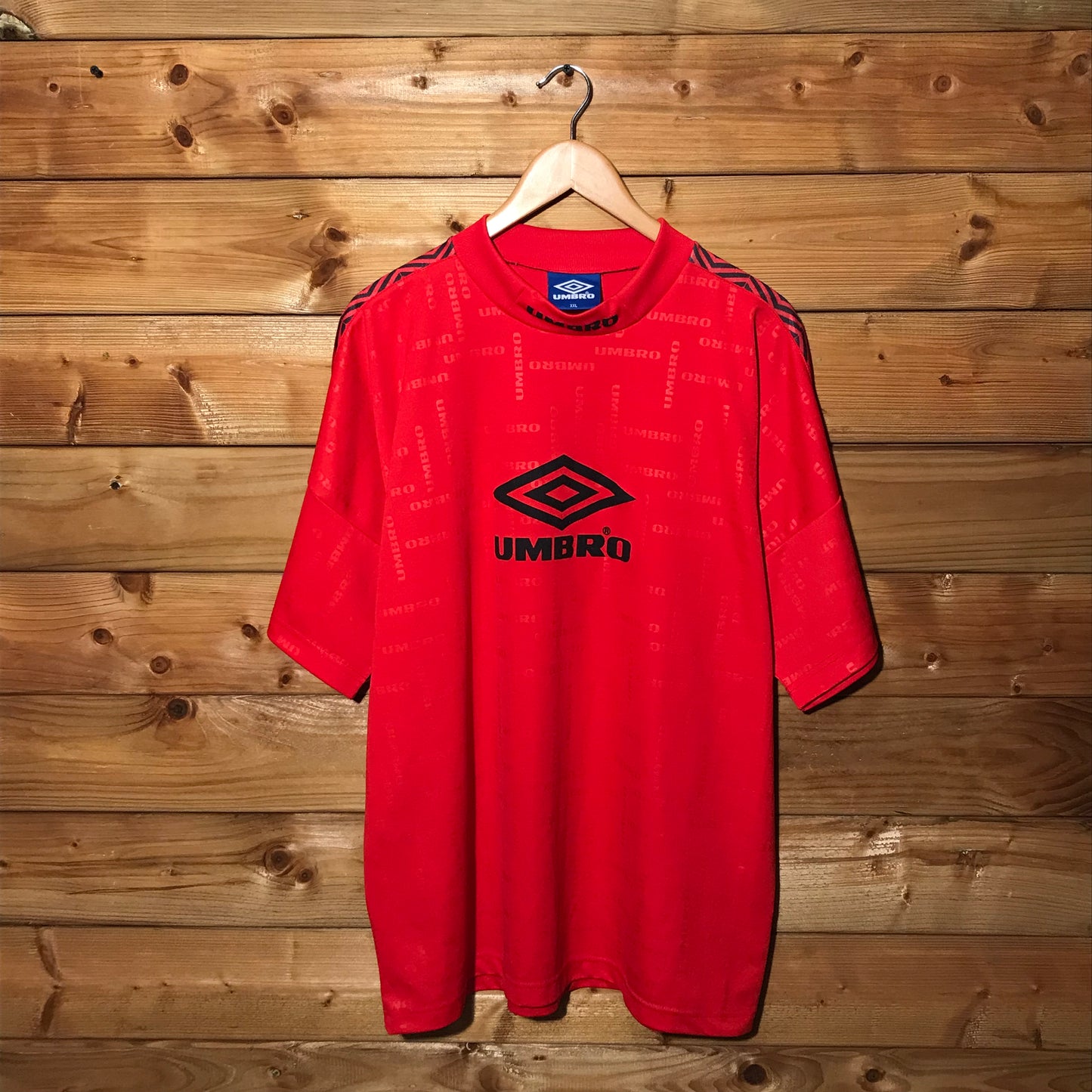 90s Umbro Tonal Repeat spellout t shirt