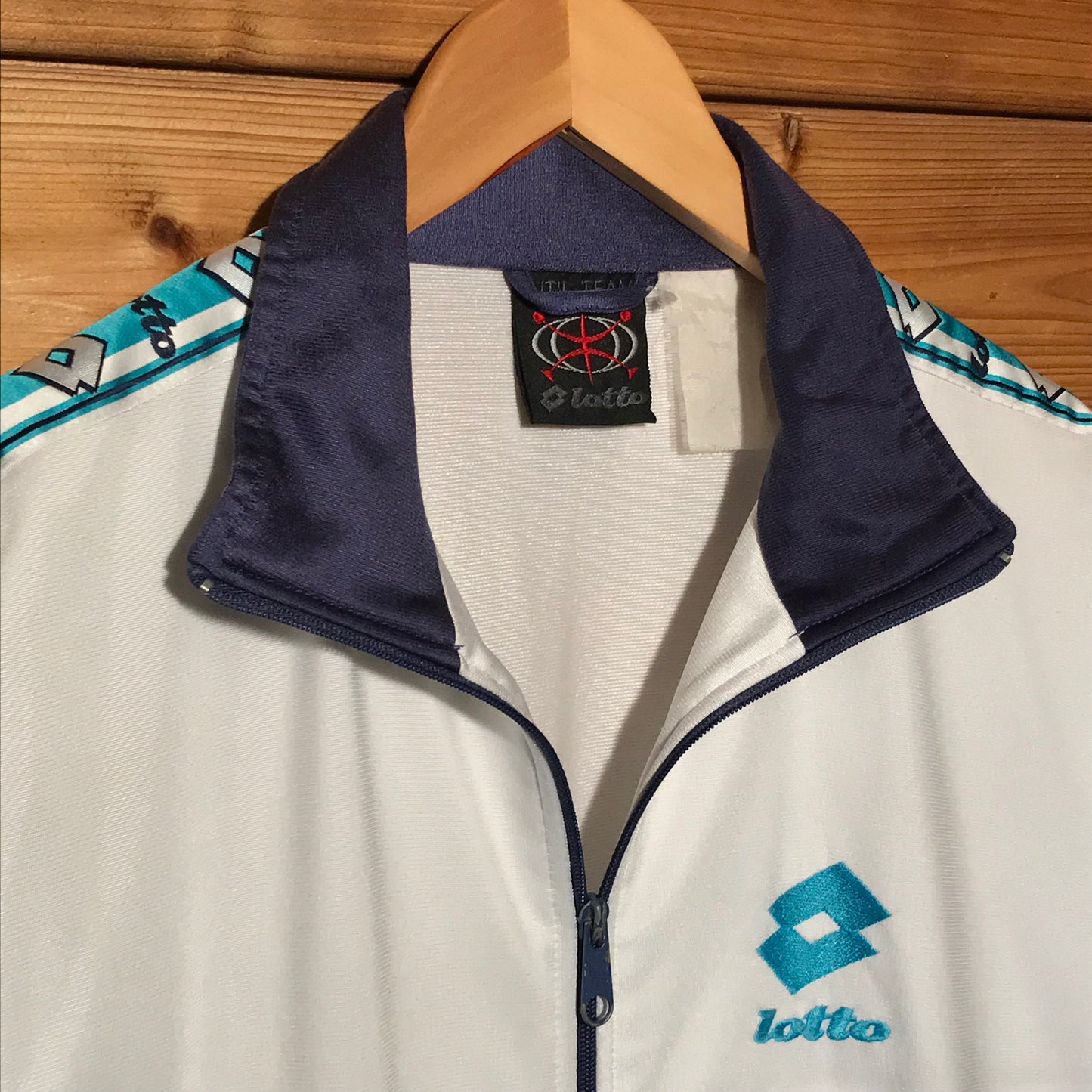 90s Lotto Taped track jacket