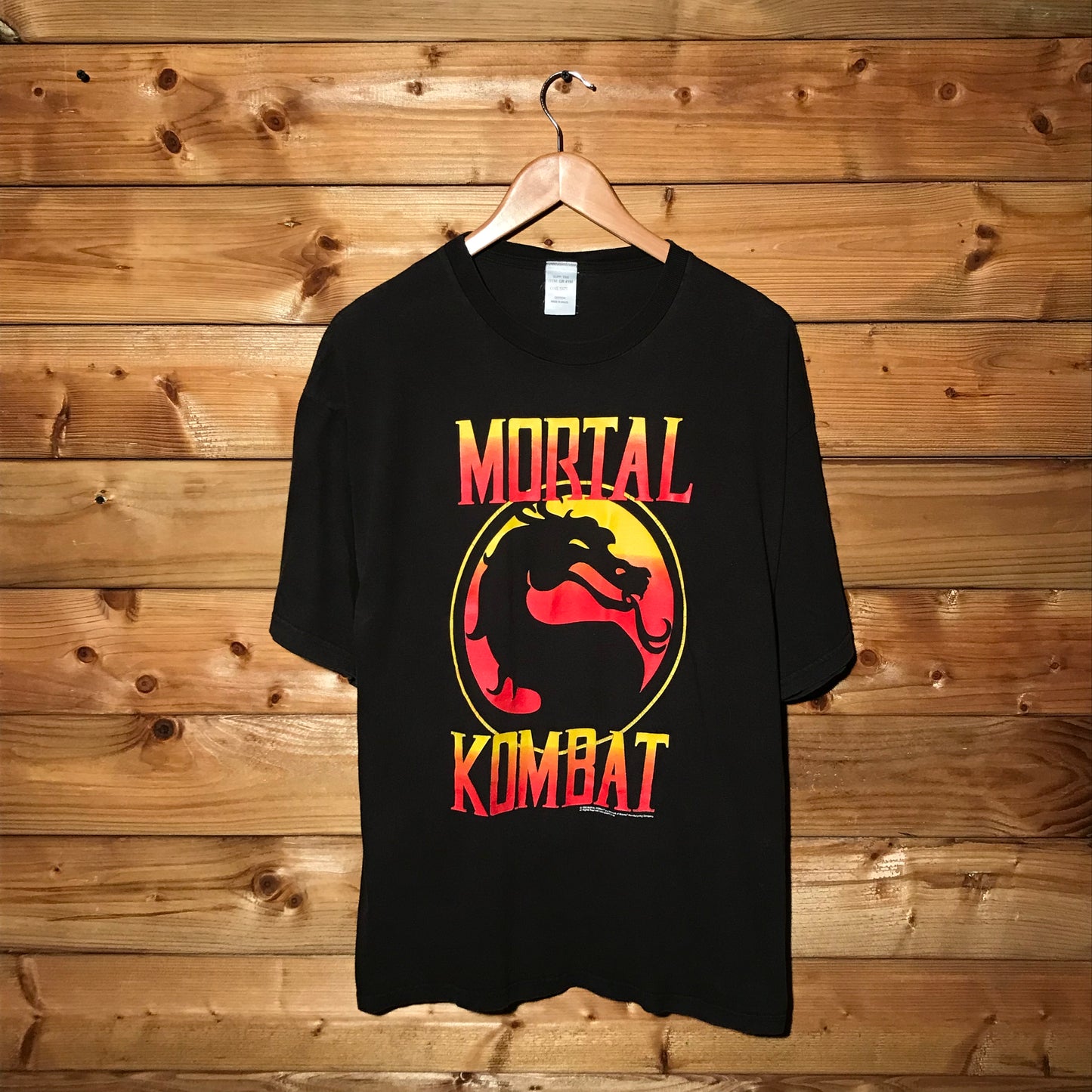 1992 Mortal Kombat Promo t shirt