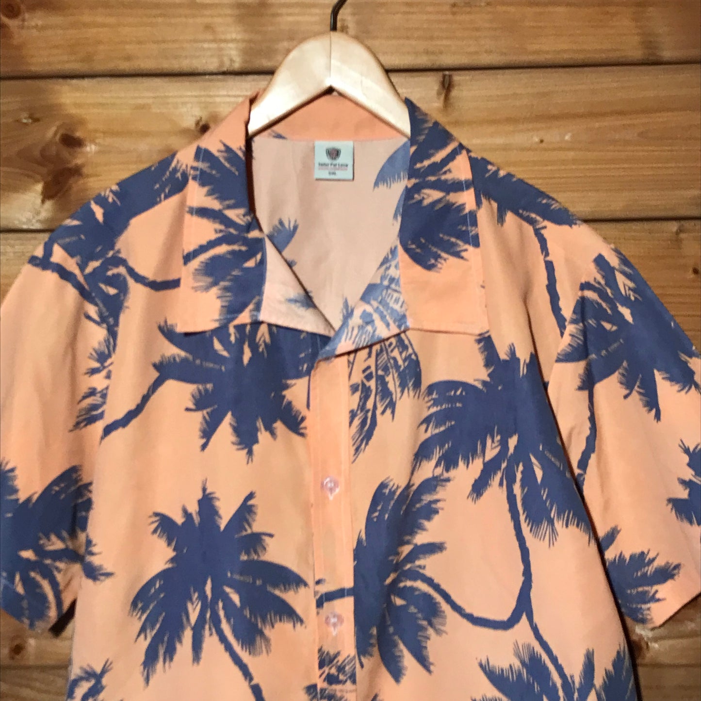 Tailor Pal Love Palm Trees rayon shirt