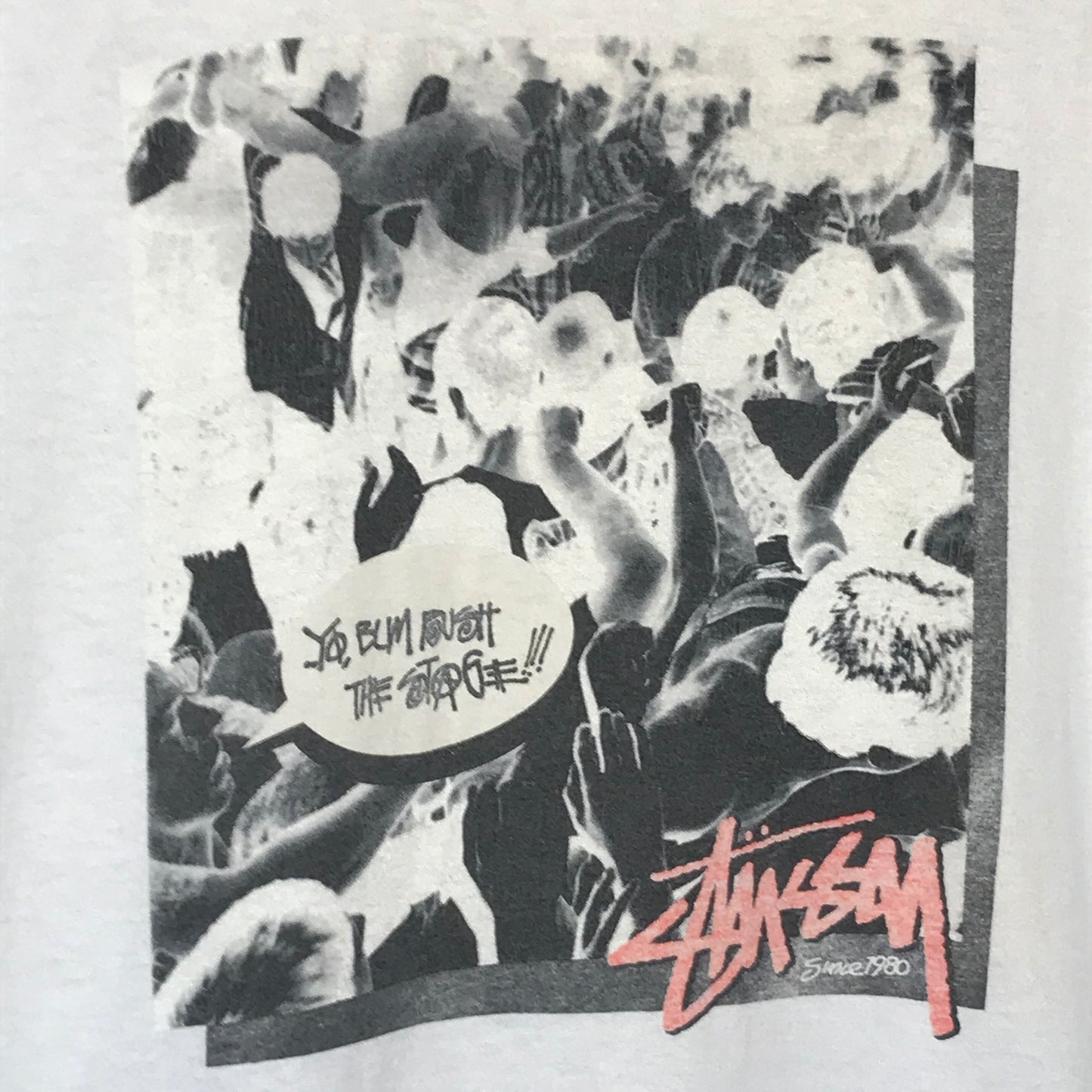 Stüssy Bum Rush The Stage t shirt