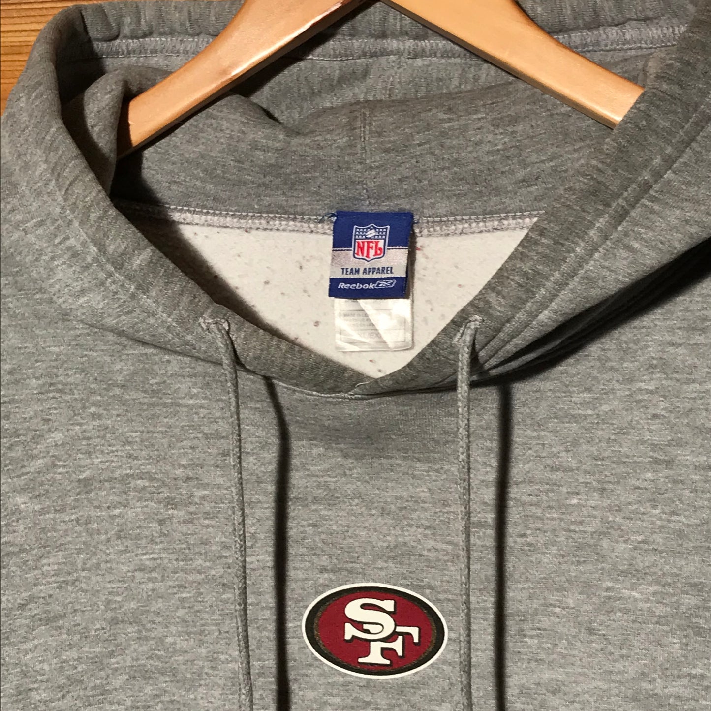 Reebok NFL SF 49ers Football Team hoodie