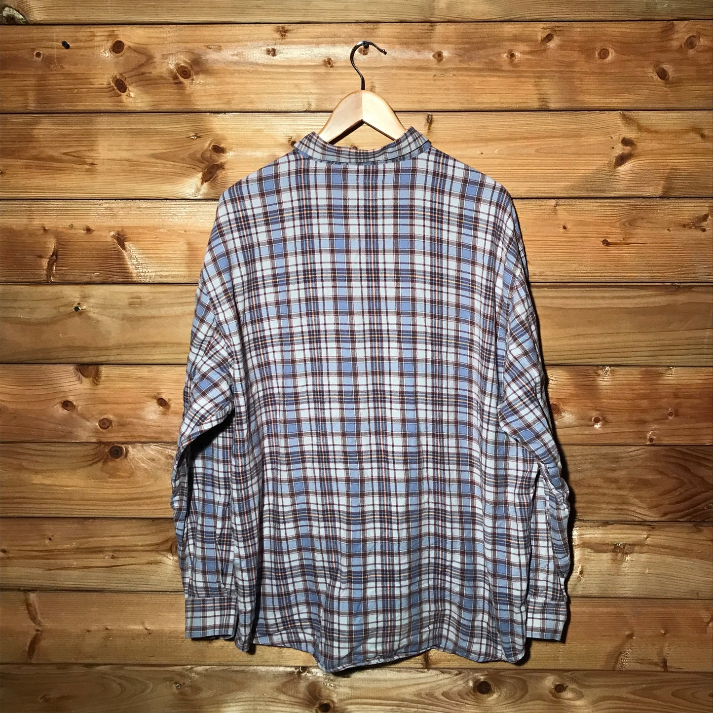 European Project Plaid button up overshirt