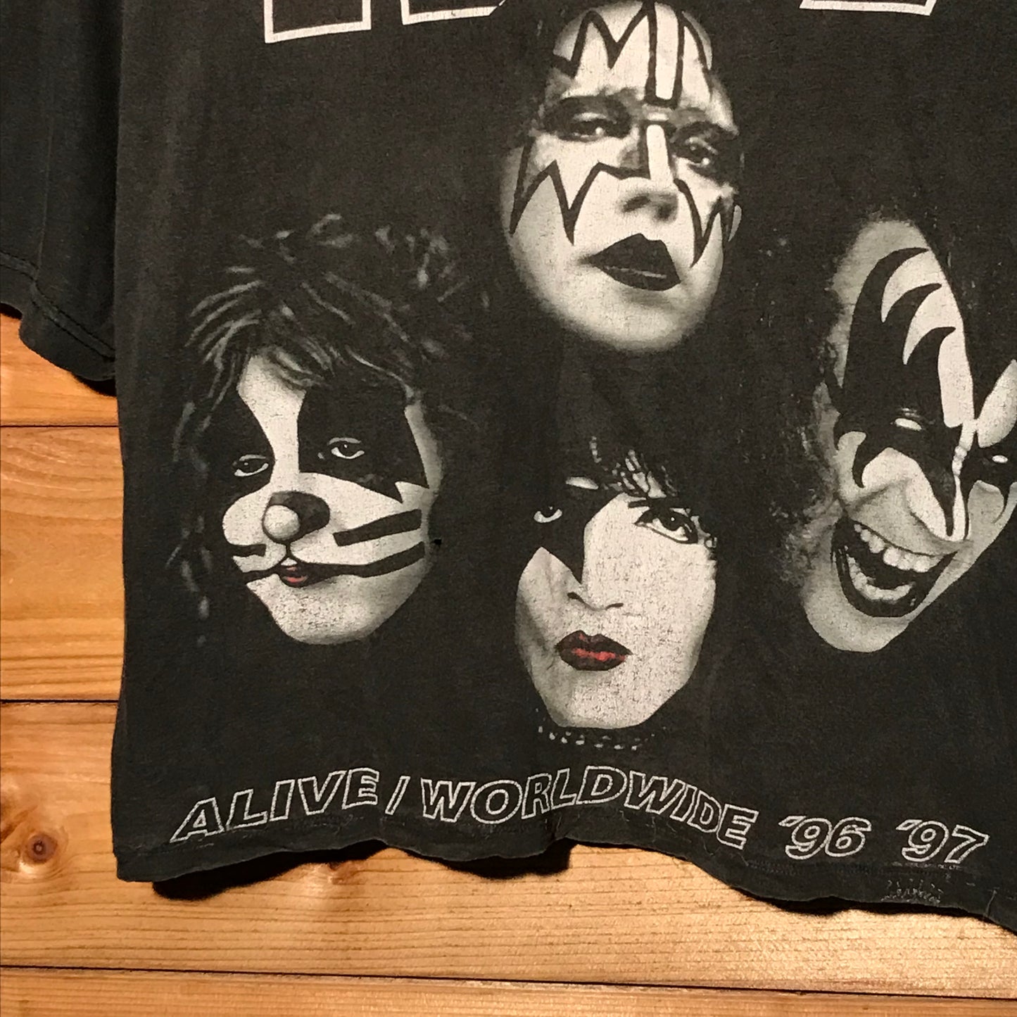 1996 Kiss Alive Worldwide Tour t shirt