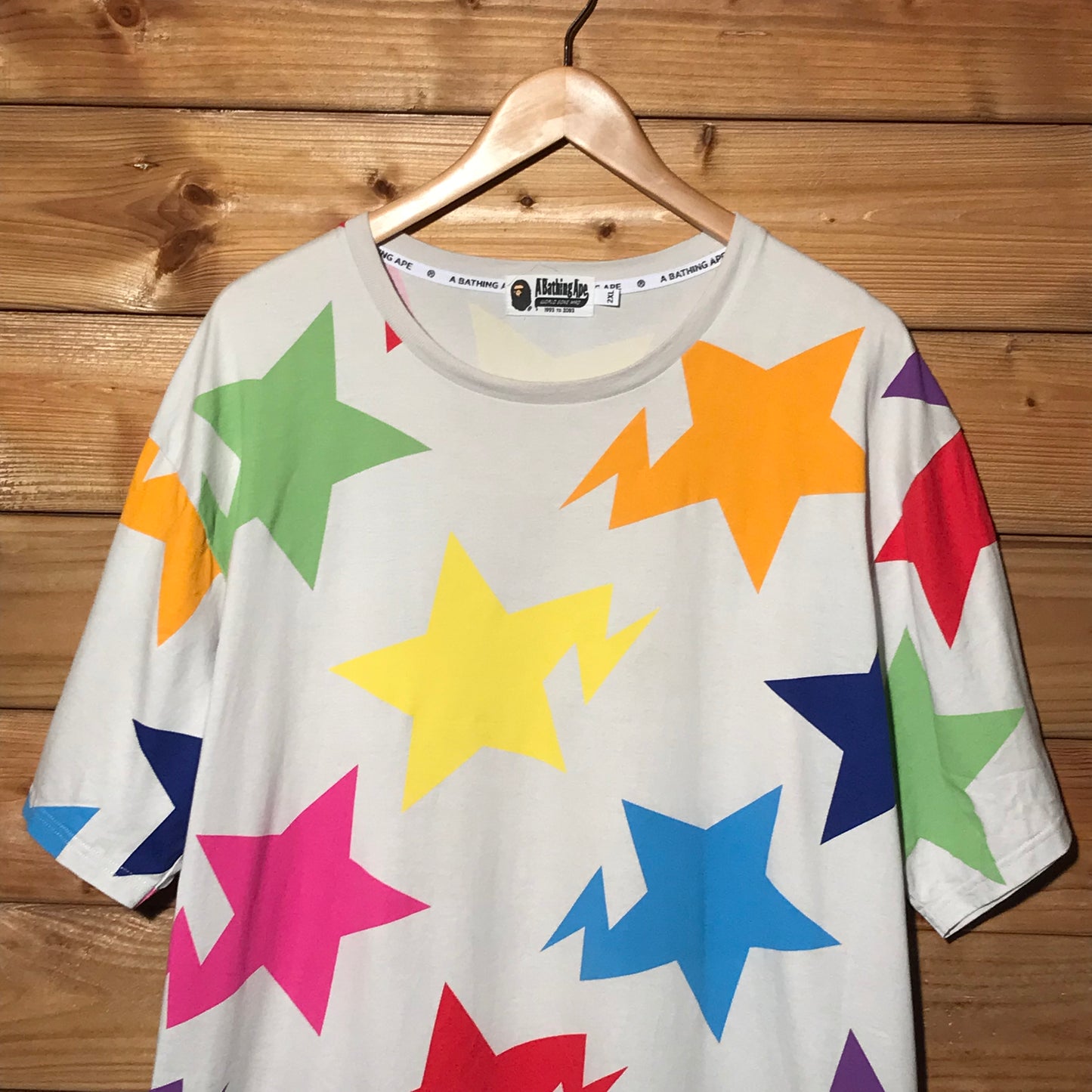 Bape, A Bathing Ape Star Print t shirt