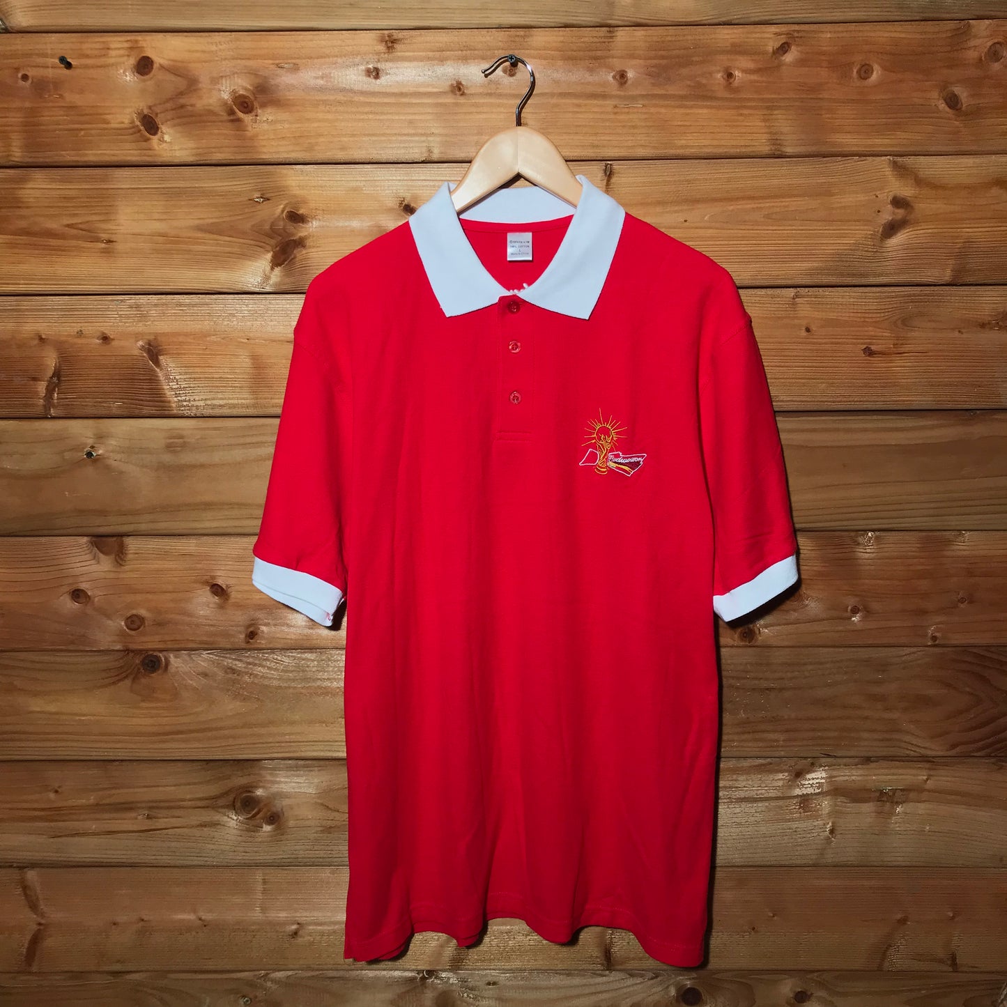 2010 Budweiser Fifa World Cup polo t shirt