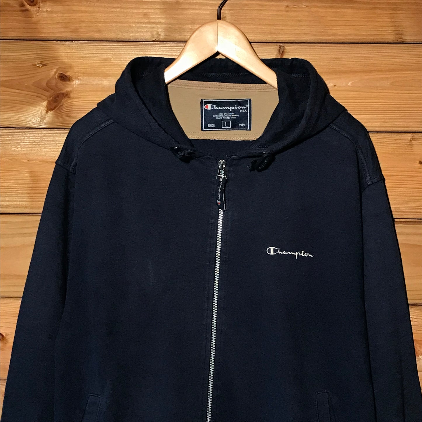 Champion essentials zip up hoodie