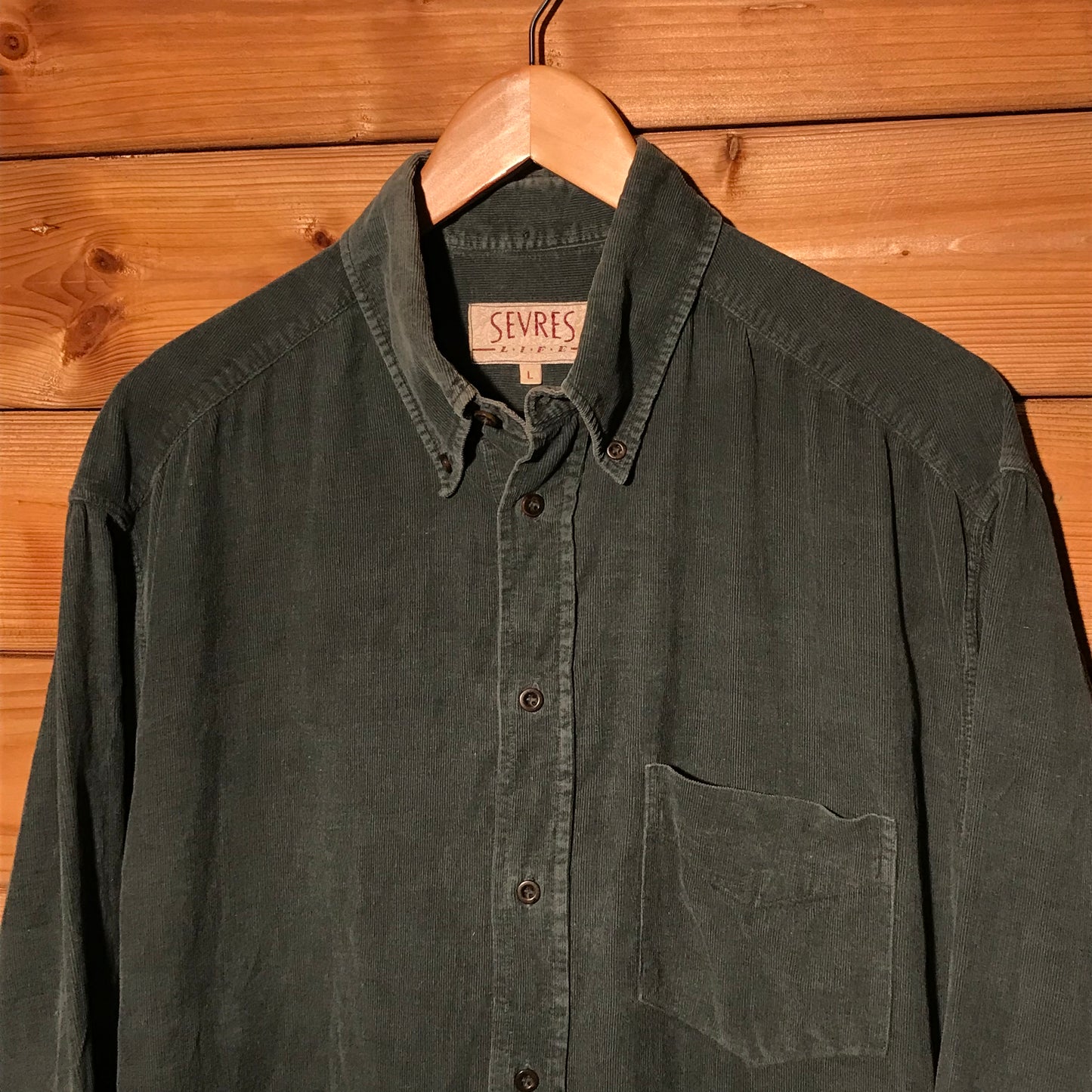 Sevres Life Corduroy button up shirt