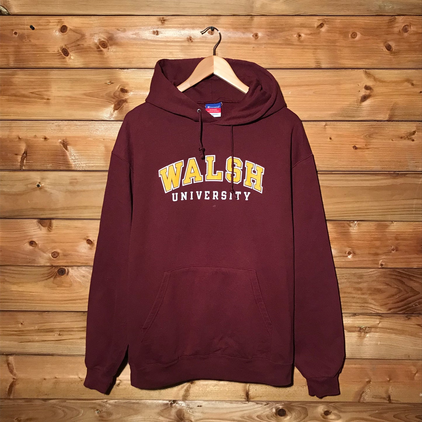 Champion Walsh University Arc Spellout hoodie