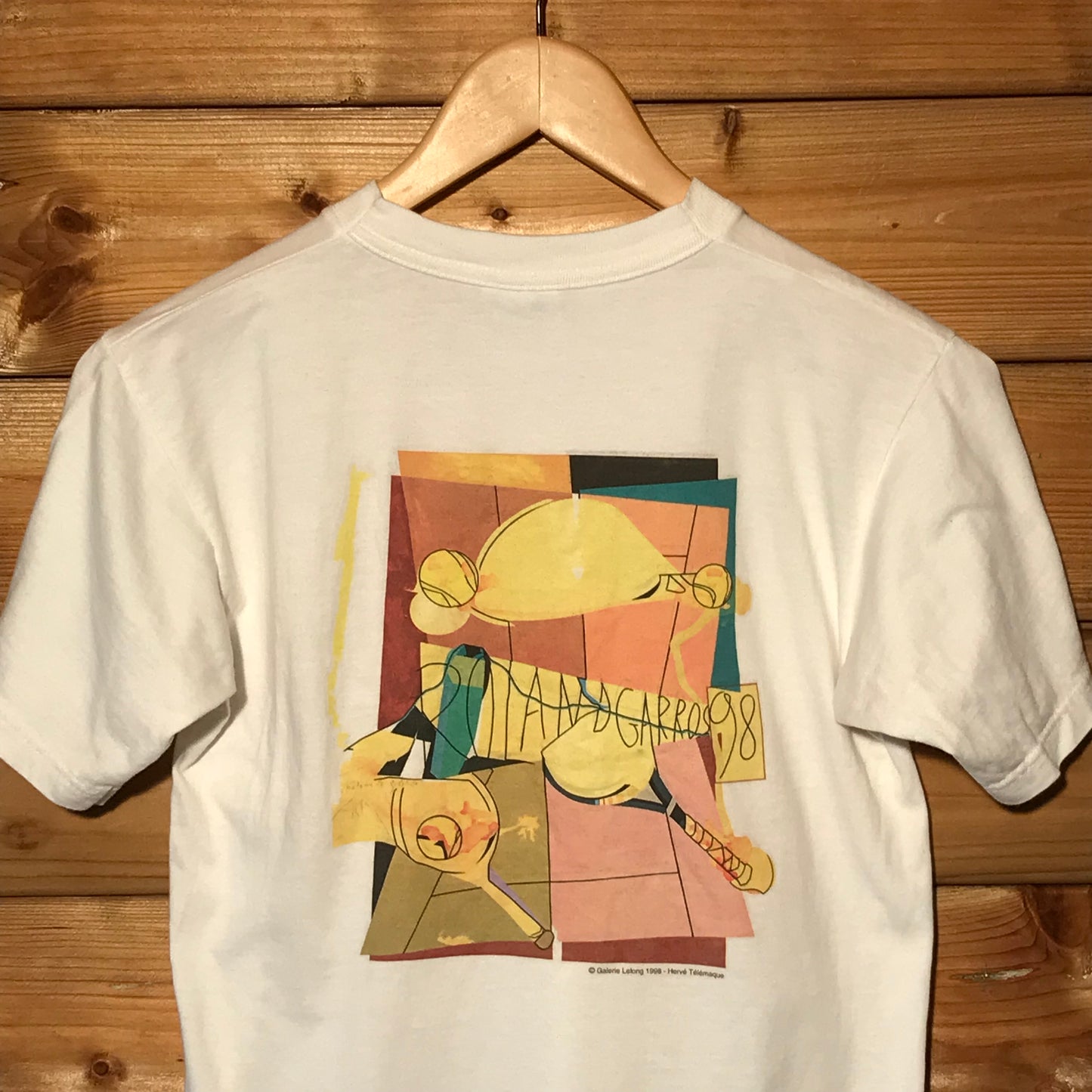 1998 Roland Garros Paris Tennis t shirt